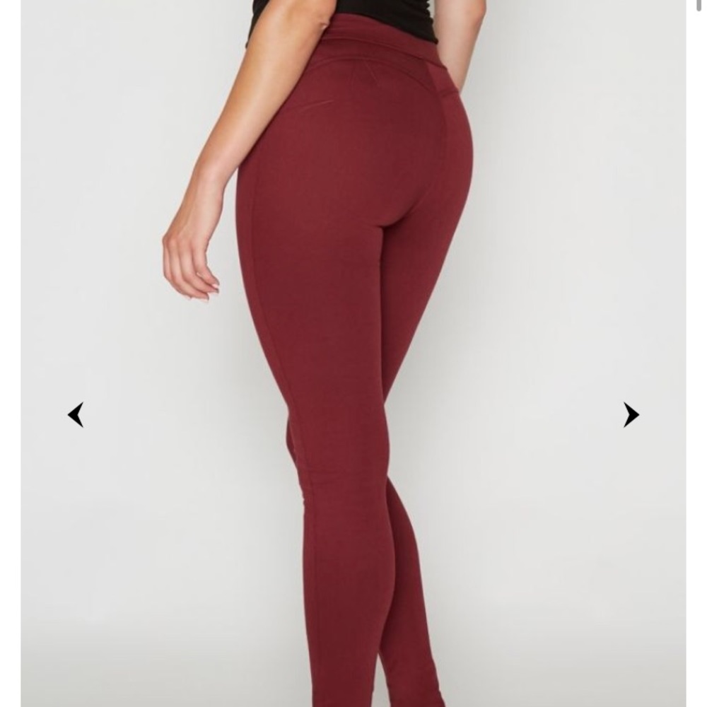 💕🦒Alloy Long Inseam 37” Tall Leggings Size M🦒💕 - Picture 3 of 4